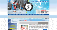 Desktop Screenshot of bieggwarkow.pl